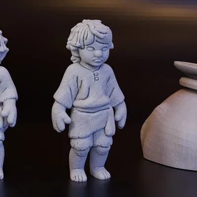 Mô hình NPC Bé trai (DND / TTRPG)