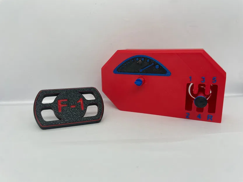 F1 Fidget - Đồ chơi cần số xe đua in 3D giải tỏa căng thẳng - Image 4