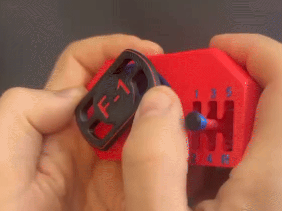 F1 Fidget - Đồ chơi cần số xe đua in 3D giải tỏa căng thẳng - Thumbnail 5