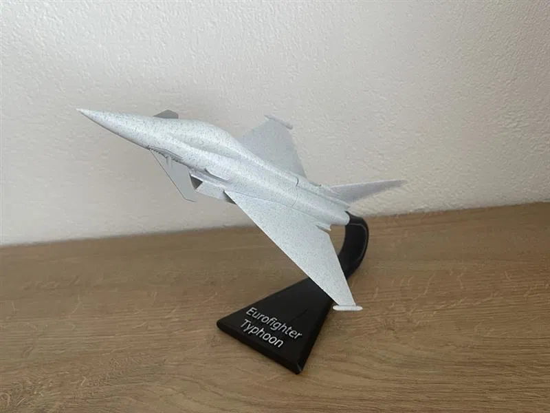 Mô hình máy bay Eurofighter Typhoon 3D kèm đế trưng bày đẹp mắt - Image 2