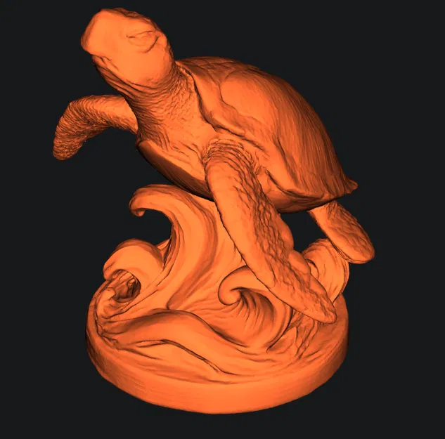 Tượng Rùa Biển Thanh Thoát - Image 2