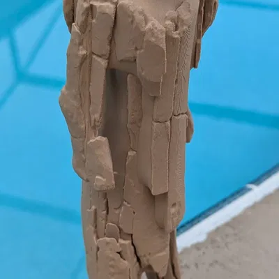 Tượng Người Sư Tử (Löwenmensch) - Mô hình in 3D tái tạo kèm đế trưng bày