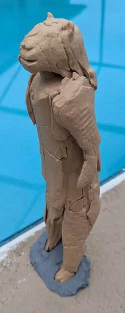 Tượng Người Sư Tử (Löwenmensch) - Mô hình in 3D tái tạo kèm đế trưng bày - Image 3