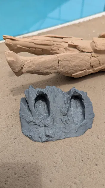 Tượng Người Sư Tử (Löwenmensch) - Mô hình in 3D tái tạo kèm đế trưng bày - Image 4