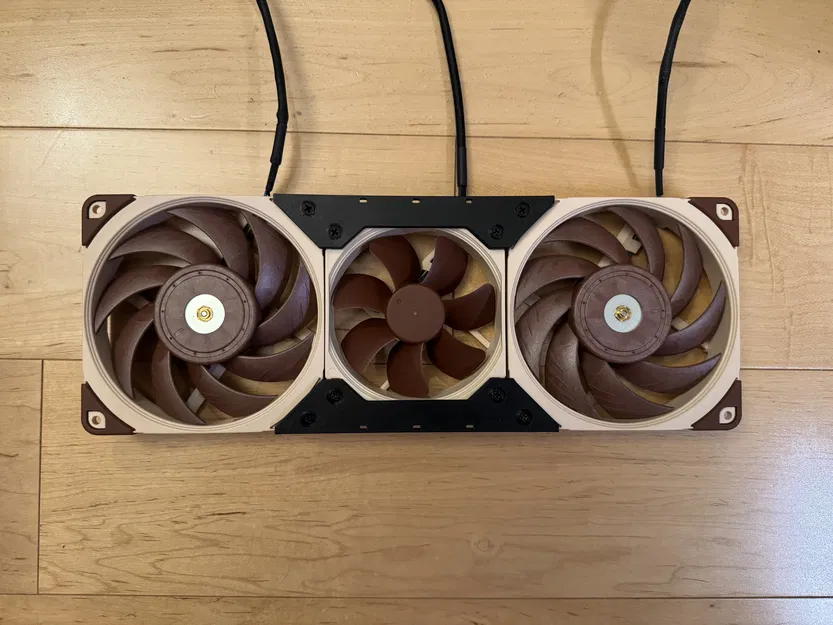 Bộ khung kết nối quạt tản nhiệt GPU 120mm và 92mm (Fan Joiner) - Image 1