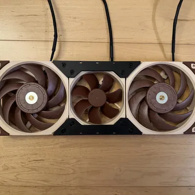Bộ khung kết nối quạt tản nhiệt GPU 120mm và 92mm (Fan Joiner)
