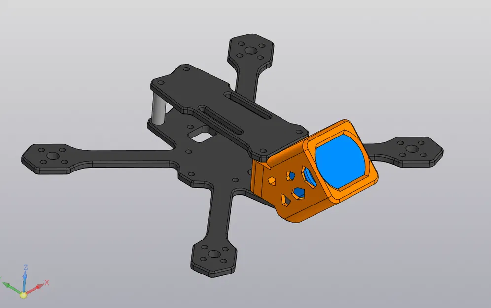 Giá đỡ camera Flywoo DJI O4 Lite góc rộng cho drone Kayoumini - Image 2