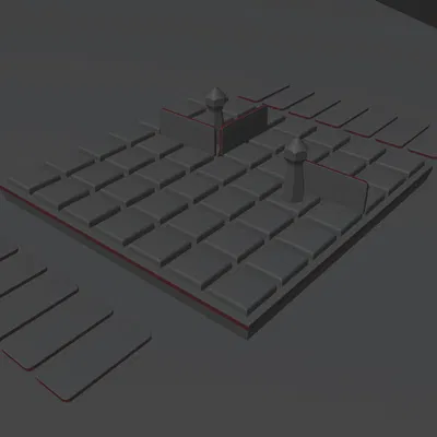 Bàn cờ game Quoridor 7x7