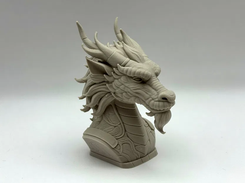 Tượng Bán Thân Rồng Trung Hoa Hùng Vĩ - Image 1