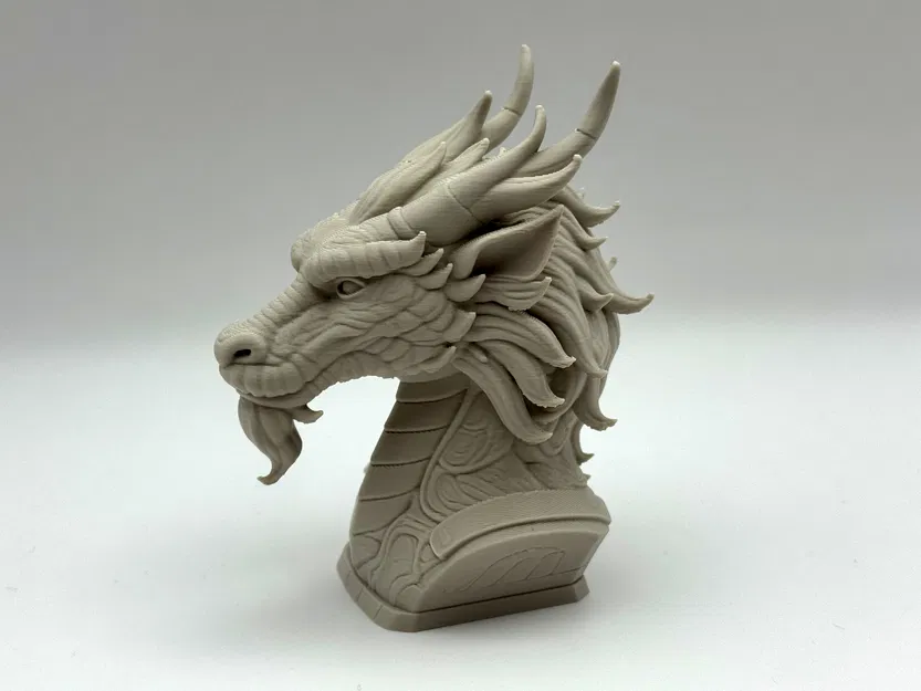 Tượng Bán Thân Rồng Trung Hoa Hùng Vĩ - Image 4