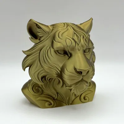 Tượng Bán Thân Hổ Huyền Bí