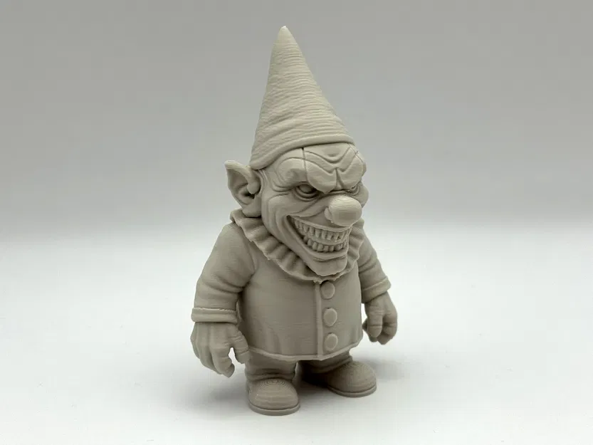 Tượng Chú Lùn Giữ Vườn Hề Ma Quái (Evil Clown Garden Gnome) - Image 1