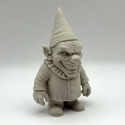 Tượng Chú Lùn Giữ Vườn Hề Ma Quái (Evil Clown Garden Gnome)