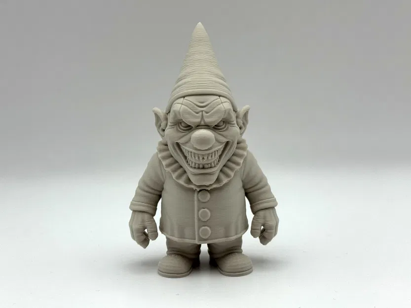 Tượng Chú Lùn Giữ Vườn Hề Ma Quái (Evil Clown Garden Gnome) - Image 6