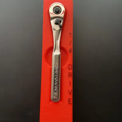 Khay Gridfinity đựng cần siết lực Craftsman 1/4 Drive