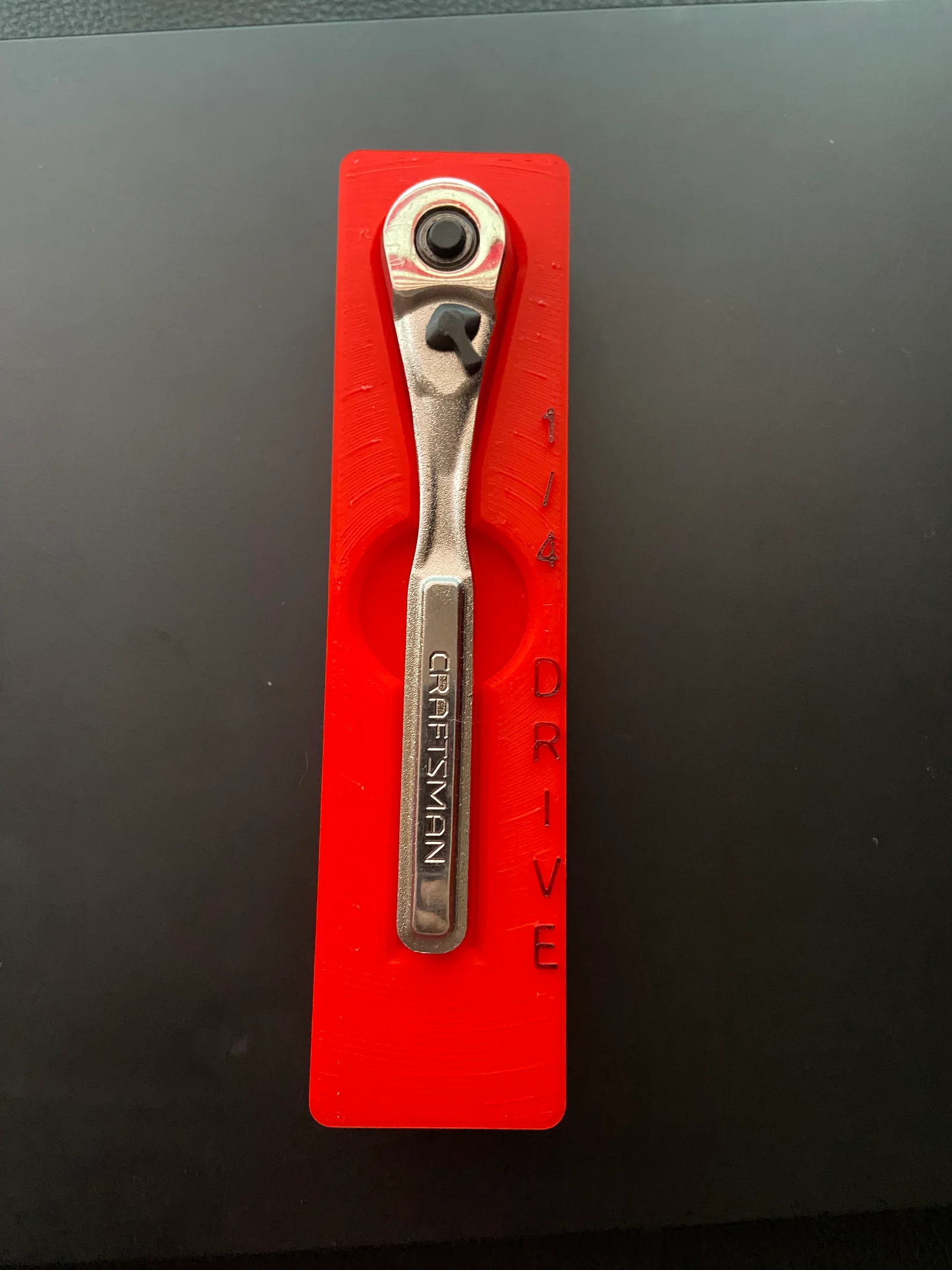 Khay Gridfinity đựng cần siết lực Craftsman 1/4 Drive 1