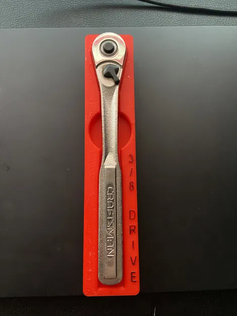 Khay Gridfinity đựng cờ lê Craftsman 3/8 Drive - Image 1