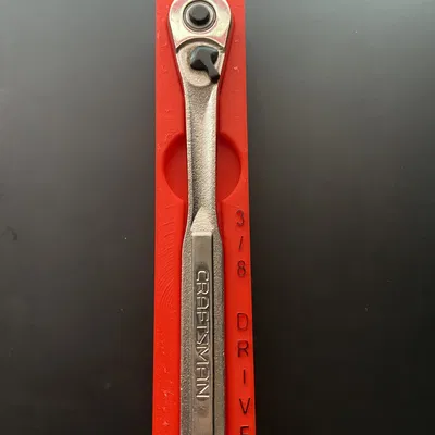 Khay Gridfinity đựng cờ lê Craftsman 3/8 Drive