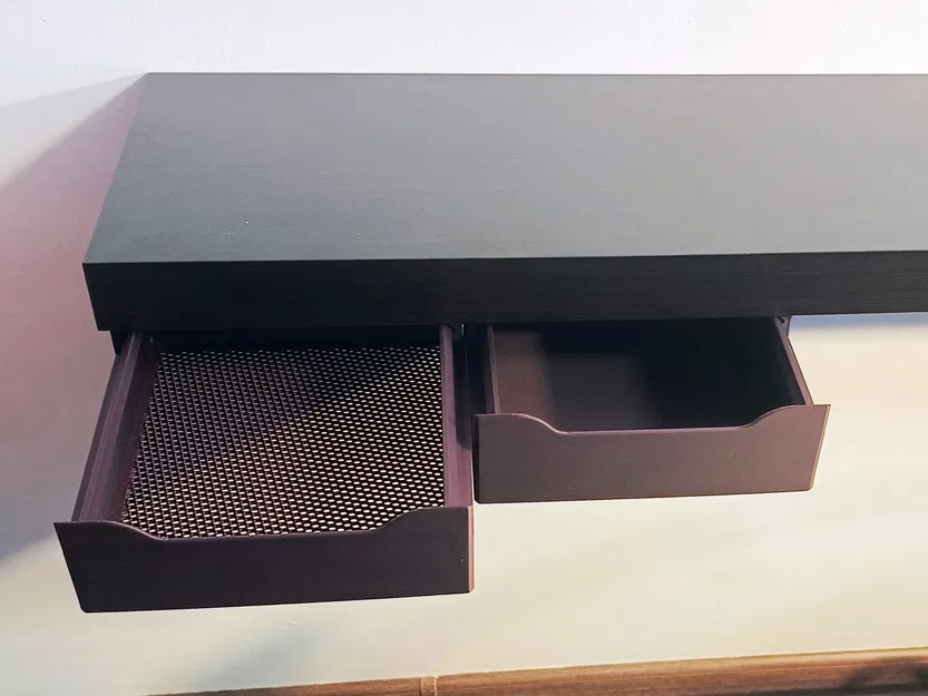 Ngăn kéo gắn dưới bàn – Nhiều kích thước và kiểu dáng tùy chọn - Image 2