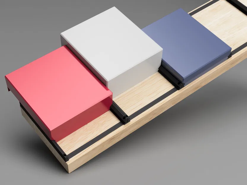 Ngăn kéo gắn dưới bàn – Nhiều kích thước và kiểu dáng tùy chọn - Image 8