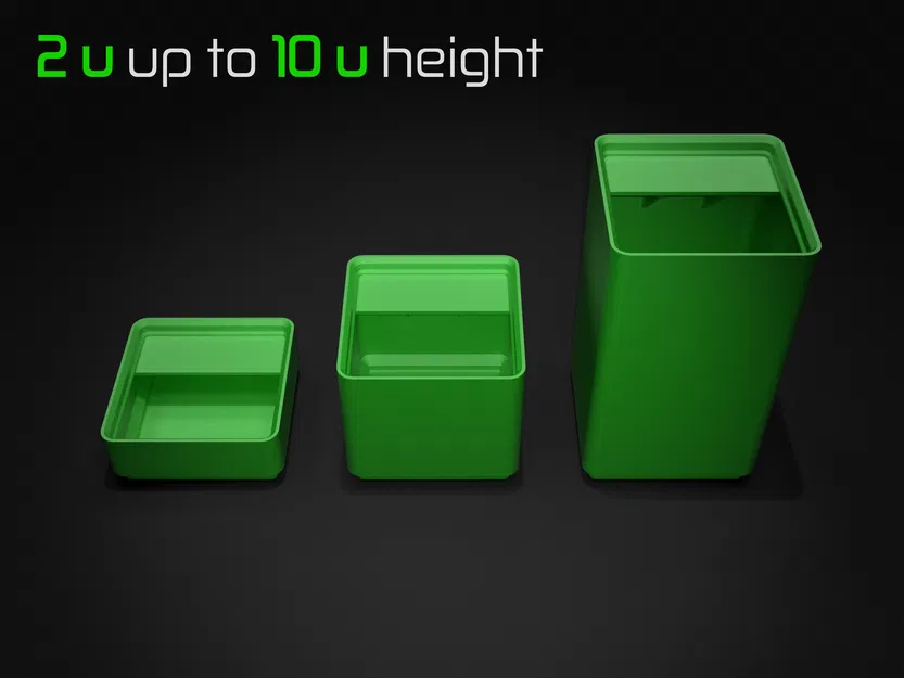 Gridfinity Ultra Light Bins - Phiên bản có nhãn - Image 2