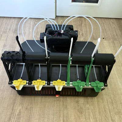 Core One MMU3 phiên bản cộng đồng - Remix bộ tự cuốn nhựa