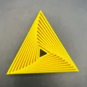 Đồ chơi giảm stress Intersecting Triangle Fidget Toy độc đáo