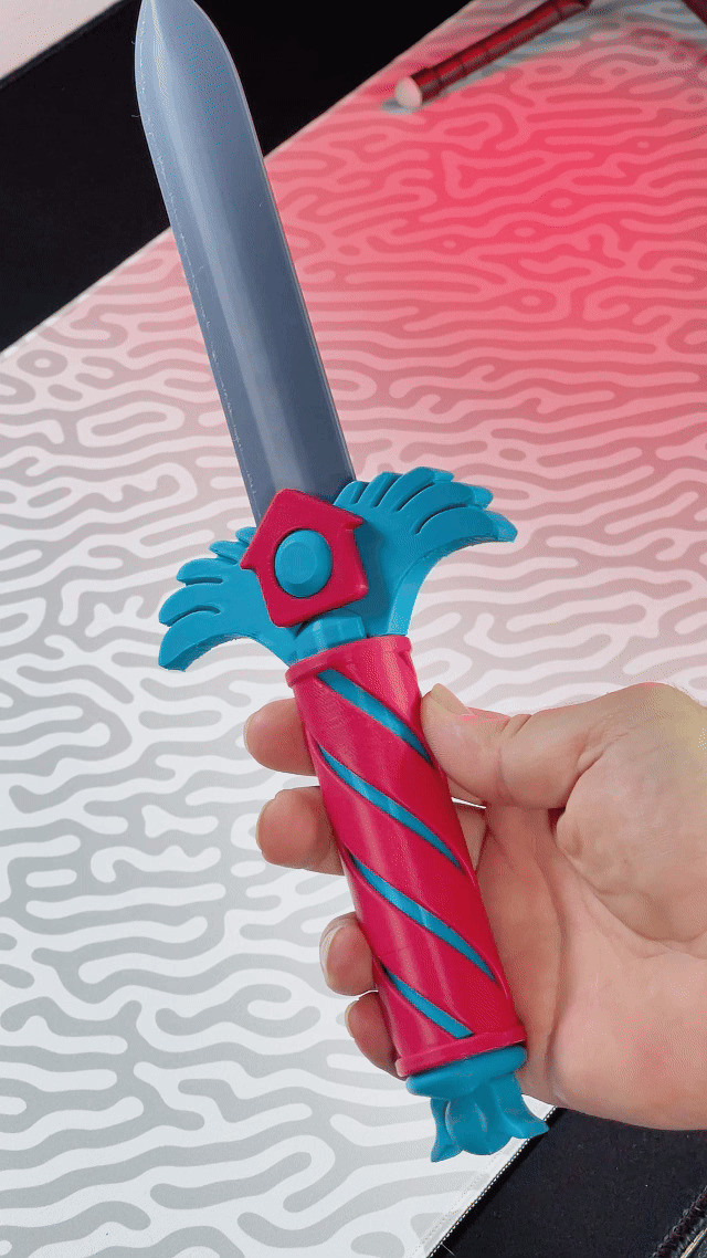 Mô hình dao Squid Game in 3D: Hướng dẫn chi tiết cho fan hâm mộ