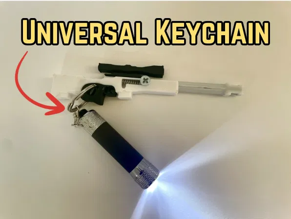 Móc khóa súng bắn tỉa AWP - Súng bắn đạn BB mini có chức năng thật - Image 4