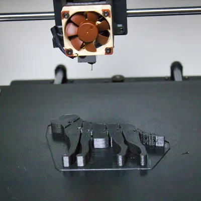 Mô hình chú chó Labrador linh hoạt in 3D cực đáng yêu