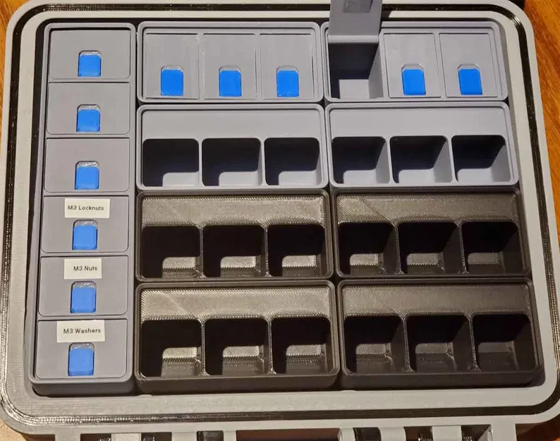 Gridfinity Box For Stuff (BFS) - Phiên bản 20 khay v2.1 - Image 8