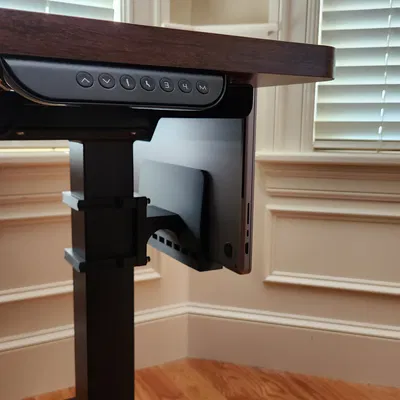 Bộ giá đỡ quản lý dây cáp và laptop/PC cho bàn đứng Flexispot