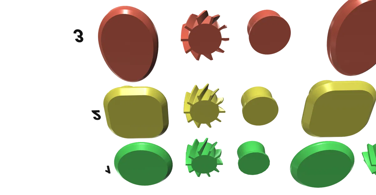 Bộ giá đỡ trứng 3D thông minh - 18 phiên bản in không cần support - Image 10