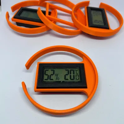 Giá đỡ ẩm kế cho nắp lọ thủy tinh 70mm