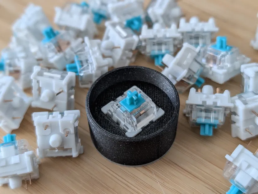 Keyboard Switch Fidget Raccoon - Đồ Chơi Giảm Stress Hình Gấu Mèo - Image 3