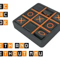 Tic Tac Toe - Phiên bản bỏ túi nhỏ gọn và tất cả trong một - Thumbnail 1