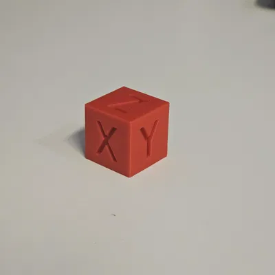 Khối Lập Phương Căn Chỉnh Calibration Cube 20mm XYZ