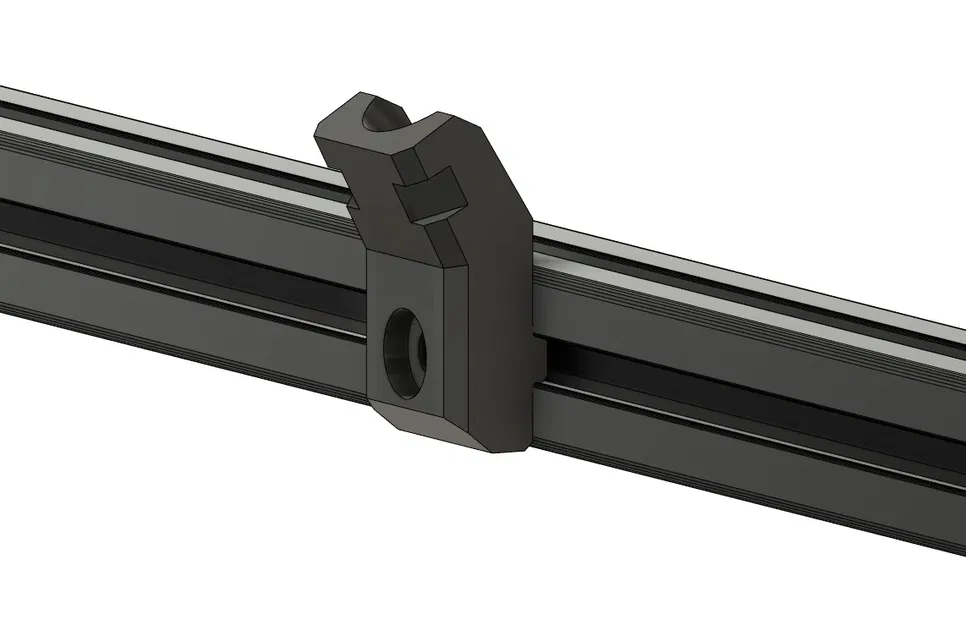 Dẫn hướng ống 14-16mm cho V-Slot 2020 (Ender 5 Plus & loại khác) dùng T-Nut M3 M4 M5 - Image 1