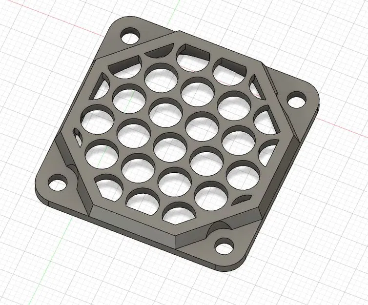 Nắp bảo vệ quạt 40mm - Image 1