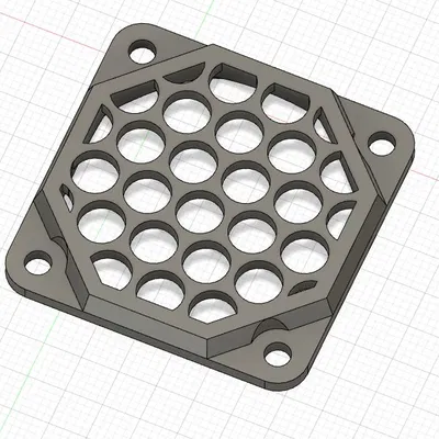 Nắp bảo vệ quạt 40mm