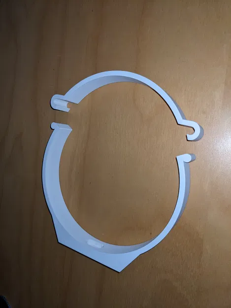 Kẹp giữ ống thông gió 3D (100mm & 125mm) - Giải pháp lắp đặt gọn gàng - Image 2