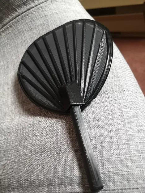 Quạt tay kiểu Nhật (dùng để quạt than) - Image 1