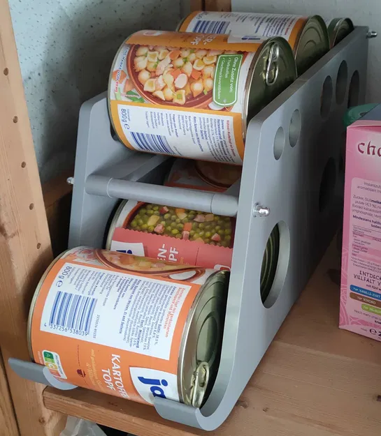 FIFO Can dispenser cho lon thực phẩm (Ø~99mm H~119mm 1kg 850ml 30 oz.) - Image 1