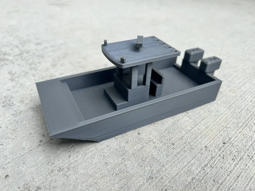 Mô hình thuyền Center Console 3D chi tiết - Thiết kế đáy phẳng - Image 2