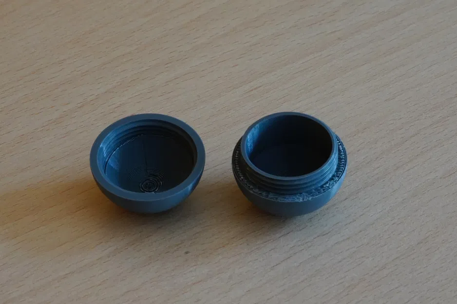 Quả cầu có ren - Bóng bốc thăm in 3D - Thiết kế vặn khớp cho bốc thăm trúng thưởng - Image 3