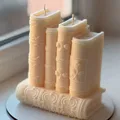 Mẫu khuôn in 3D làm nến hình chồng sách cổ điển (Books Candle Mold) - Thumbnail 1