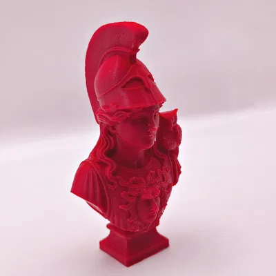 Tượng bán thân nữ thần Athena Hy Lạp phiên bản Hi-Res