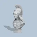Tượng bán thân nữ thần Athena Hy Lạp phiên bản Hi-Res - Thumbnail 6