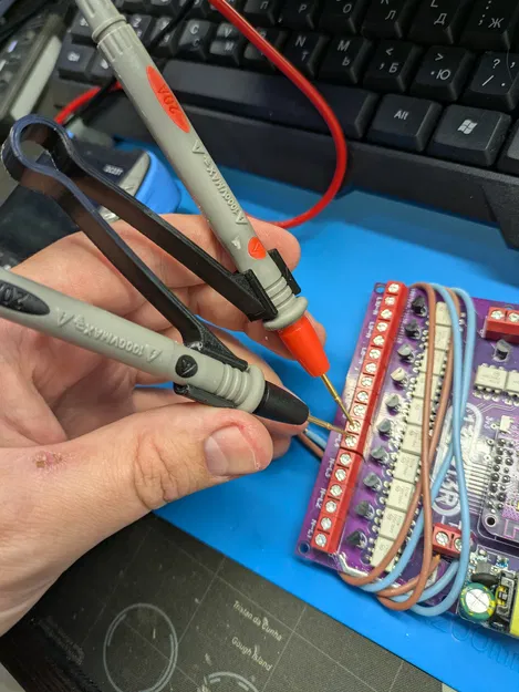 Giá đỡ que đo đồng hồ vạn năng - Hỗ trợ thao tác một tay - Image 4