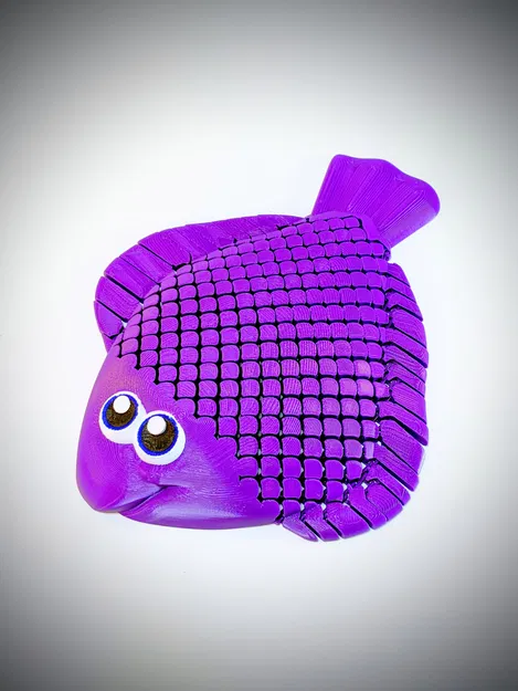 Floppy Flounder - Mẫu cá linh hoạt chuyển động - Image 2